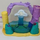 Fashion Polly Pocket Cutants Mermaid Race & Splash Pool Partial Playset Only