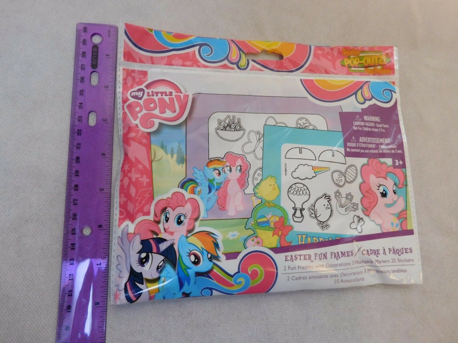 My Little Pony Easter Pop-Outz Fun Frames 4" x 6" Rainbow Dash & Pinkie Pie
