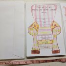 Around the House Shower Invitations Easy Chair w/ Pillow - partial set