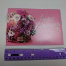 Gem Stone Sam Mugraby Greeting Card Happy Anniversary Pink Flowers