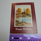 Heartland Classic Autumn Mood Rustic Greeting Card Happy Birthday