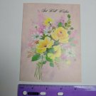 Heartland Classic Springtime Greeting Card Get Well Wishes Yellow Flowers