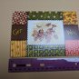 Patchwork Favorites Greeting Card Get Well Autumn Rustic Leaves