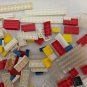American Bricks & Unmarked Interlocked Brick Toys White/Red/Blue/Yellow