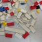 American Bricks & Unmarked Interlocked Brick Toys White/Red/Blue/Yellow
