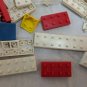 American Bricks & Unmarked Interlocked Brick Toys White/Red/Blue/Yellow