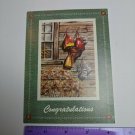 Heartland Classic Autumn Mood Rustic Greeting Card Congratulations