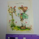 Anneliese Greeting Card Boy w/ Birds in Mailbox Happy Birthday