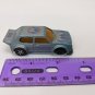 Made in Macao Pull-back Car #M11 Gray-Blue W 11 2.5" Long Red *Junkyard*