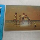 Cape Shore Note Card Passing Parade Children at Beach by Lucelle Raad Blank Insd
