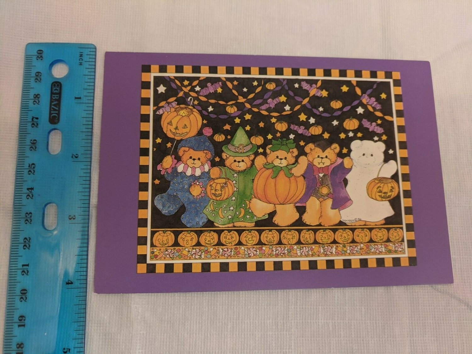 Current Inc Lucy & Co Lucy Rigg Halloween Bears Card