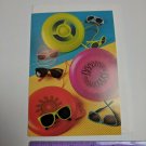 Olympia Sales Inc Happy Birthday Card Beach Sunglasses Frisbee Summer Beach