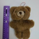 Schmid Bear Plush Ornament 6" Korea Stuffed Animal Gordon Fraser 1984