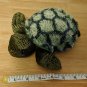 Aurora Sea Turtle 7" Long Stuffed Plush Green & Yellow, Fuzzy Shell