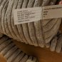 K&K Interiors Plush Grey Elephant Ribbed 18' Long Holding Feet