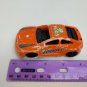 Orange Race Car Toy KDOS Technology Cockpit Tuner Lower World Decals 3.5" Long