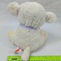 Melissa & Doug Lamb Sheep Plush, Lavender Gingham Ribbon 8" Stuffed Animal