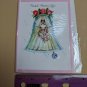 VTG Mini Bridal Shower Gift Card New in Wrapper Bride in Bell