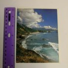 Paralyzed Veterans PVA Vintage Card Shoreline, Waves, Trees, Clouds to Friend
