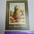 Heartland Classic Autumn Mood Rustic Greeting Card On Your Special Day