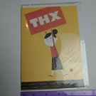 Ink Loft THX Thank You Note Card Woman Holding Sign