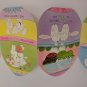Vintage Ambassador Fold-out Easter Greeting Cards To My Better Half Bunnies