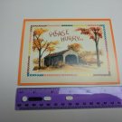 Heartland Classic Cross Stitch Rustic Greeting Card Please Hurry Feel Better