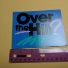 Hallmark Over the Hill Birthday Invitation Card Unused Blue/Black/Pink/Green