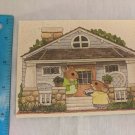 Ambassador Blank Note Card Mice Ladies Visiting on Porch