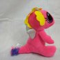 Fiesta Neon Pink/Yellow/Silver Comet Baby Dragon 7" Tall Stuffed Animal