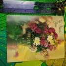 PVA Paralyzed Veterans Card Unused Card To Cheer You, God be with you, floral