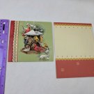 Hallmark Image Arts Birds at Feeder Christmas Holiday Card Unused & Envelope