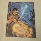 PVA Paralyzed Veterans Christmas Holiday Card Unused VTG Nativity, Star Shining