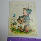 Anneliese Greeting Card Boy Singing w/ Bird Happy Birthday
