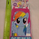 My Little Pony the Movie Fun On the Go Plastic Case w/ Rainbow Dash Decal NEW