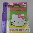 Hello Kitty Gift Card Holder ONLY Sanrio American Greetings Green Yellow Pink