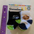 Garanimals Boys Baby Toddler 6 Pair Crew Socks 0-6 Months Sports Themed