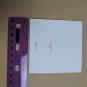 VTG 1970's Mini Gift Card Girl on Carousel/Merry Go Round Horse Gold/Pink