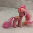 My Little Pony G4 FiM Pinkie Pie 3" Brushable w/ Gold & Pink Tinsel Streaks