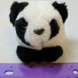 Swibco Puffkins Mini Plush Panda Bear Stuffed Animal Toy Black & White