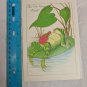 Brick Mill Studios Flat On Your Back Sick Frog by Teitel Get Well Card