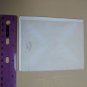 VTG Mini Gift Card Pink Flowers Vellum Paper With Sincerest Wishes