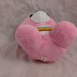 Pink Teddy Bear Plush w/ Rainbow Tummy Symbol 7" Tall Cute Stuffed Animal