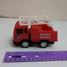 Greenbrier International Red Fire Truck Turbo Pull-back Working w/ Ladder 4.5"