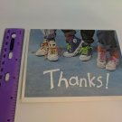 Current Inc Blank Thanks from Teacher Greeting Card School Matters Kids Shoes