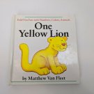 One Yellow Lion by Matthew Van Fleet Number Fold-out Book