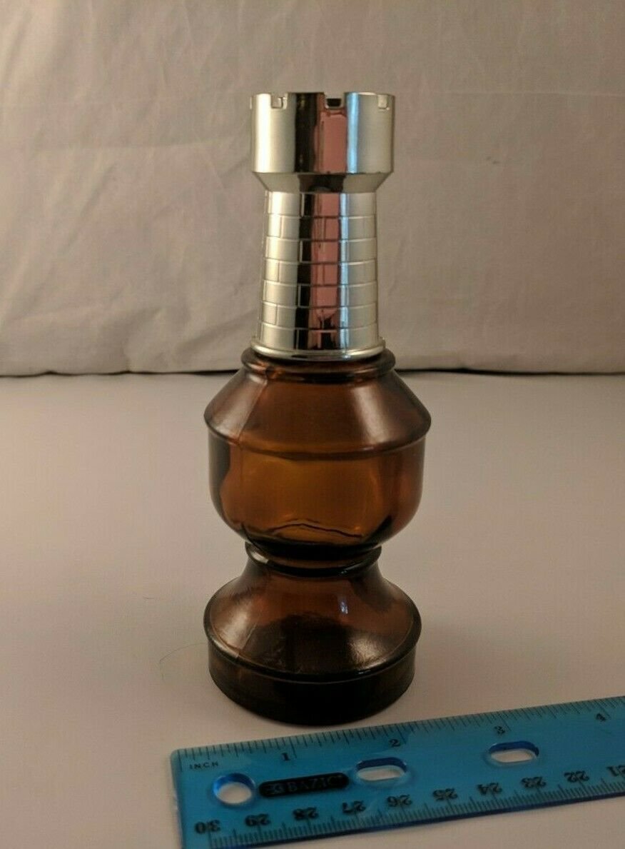 Avon The Rook Chess Piece Wild Country After Shave Label EMPTY BOTTLE NO BOX