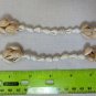 Real Seashell Shell Necklace Sea Snail Monetaria Moneta Money Cowry Coffee Bean