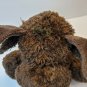 Wishpets Chocolate Moose Brown Plush Stuffed Animal 10" Tall