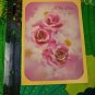 QC Quality Crest Card Unused VTG Note of Cheer Floral